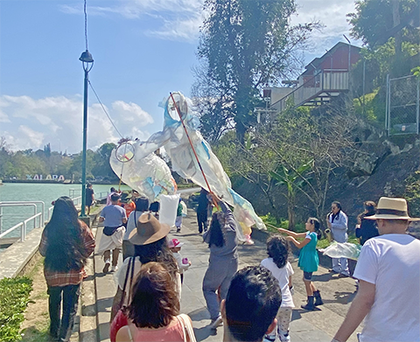 Manifestacion artistica Lagos de Xalapa BeatrizTorres.png