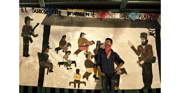 “El subcomandante Pedro cumplió”. Celebración zapatista. Selva Lacandona, 2019.  Foto: Mariana Elizabeth Gutiérrez