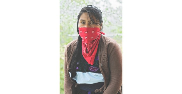 Mujer zapatista de Oventik. Foto: Mario Olarte