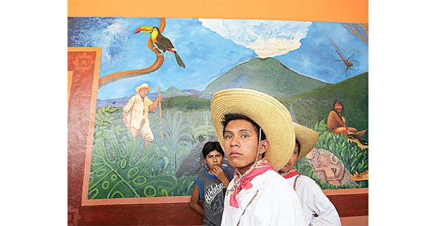 Zoques en Nuevo Carmen Tonapac, Chiapas. Foto: Fermín Ledesma