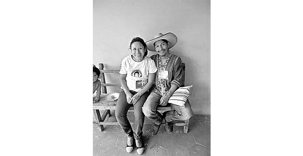 Samir con su compañera Liliana. Foto: Archivo de la familia Flores Velázquez