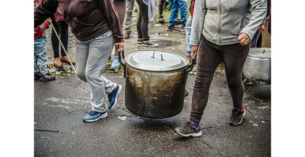 Protesta indígena y popular en Ecuador. Junio de 2022. Foto: Josué Araujo