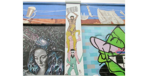Mural callejero. Clarion St., San Francisco, California. Foto: Ojarasca