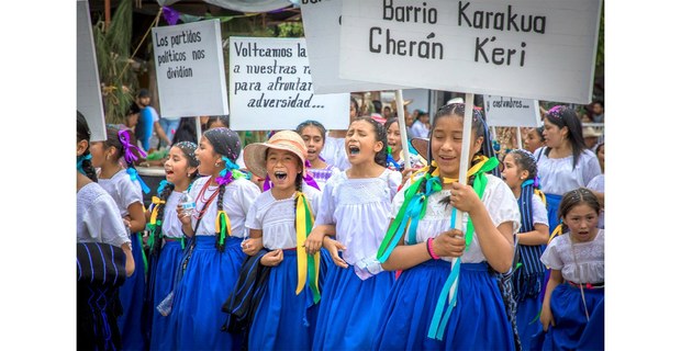 Conmemoración del 13° aniversario del municipio p’urhépecha Cherán K’eri, Michoacán, 13 de abril de 2024. Serie fotográfica de Francisco Lión 5