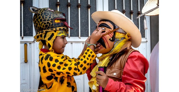 Durante las fiestas de petición de lluvia, Acatlán, Montaña de Guerrero, mayo de 2024. Foto: Elí García-Padilla