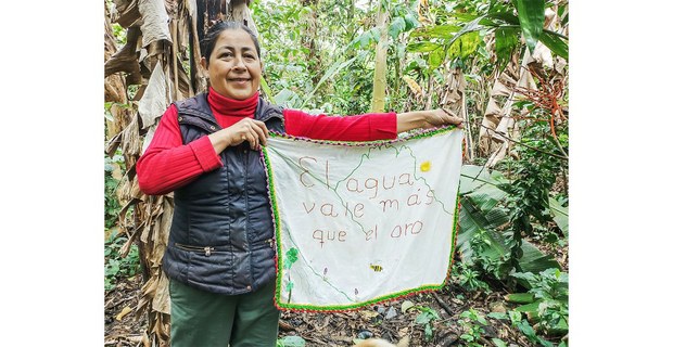 El agua vale más que el oro. Foto: Eliana Acosta