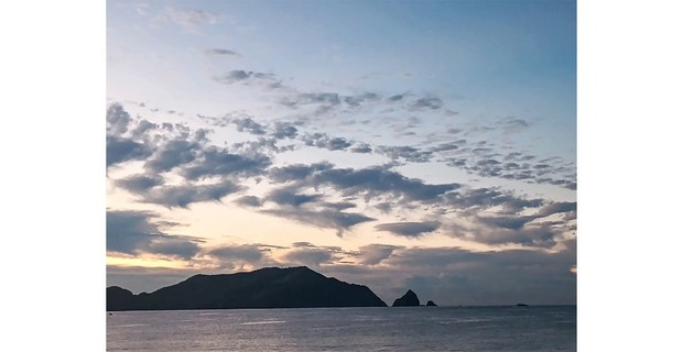 Islas en la bahía de Melaque, Jalisco. Foto: Hermann Bellinghausen