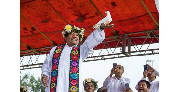 Padre Marcelo Pérez Pérez, Acteal, Chiapas. Foto: cortesía de Las Abejas de Acteal