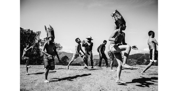 Danza mè’phàà de los Xtá ratsá. Foto: Manne Doez