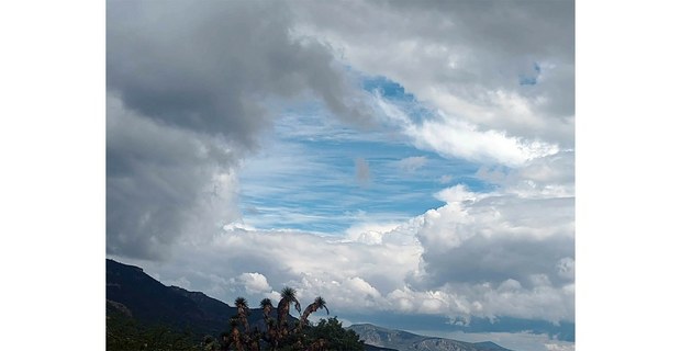 Cielo sobre el Valle del Mezquital, Hidalgo. Foto: Hermann Bellinghausen