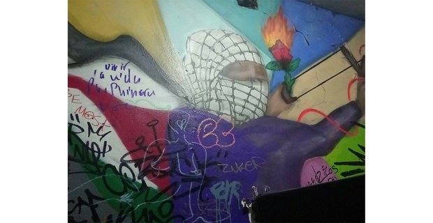 .Mural por Palestina, CDMX. Foto: Ojarasca