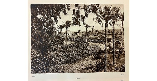 Vista de Gaza, Palestina, en 1925. Foto: Karl Gröber