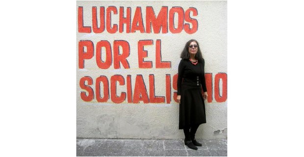 La poeta Ana Castillo en Quito, Ecuador, 2012. Foto: Archivo de Ana Castillo