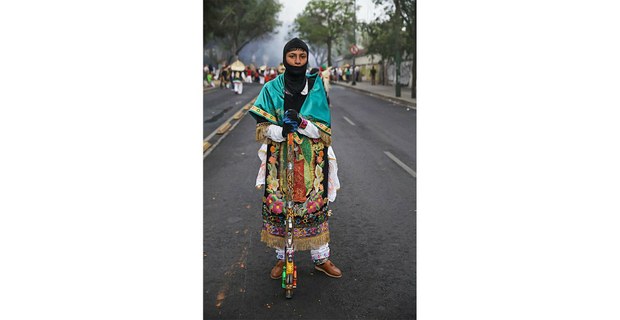 Zacapoaxtlas contra francesces, San Juan de Aragón, CDMX. Fotos: Víctor Mendiola