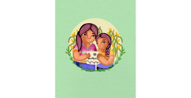 Ilustraciones de Katia González (Tsebal Chon)