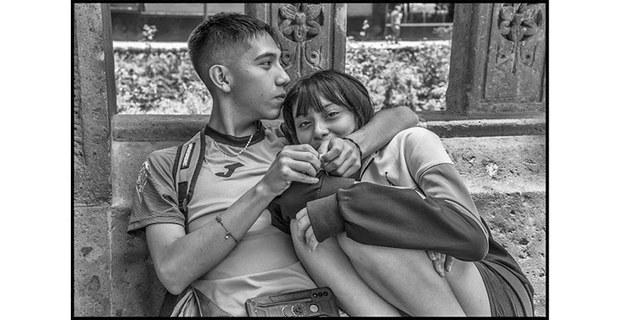 Alameda Central, CDMX, 2023. Foto: David Bacon